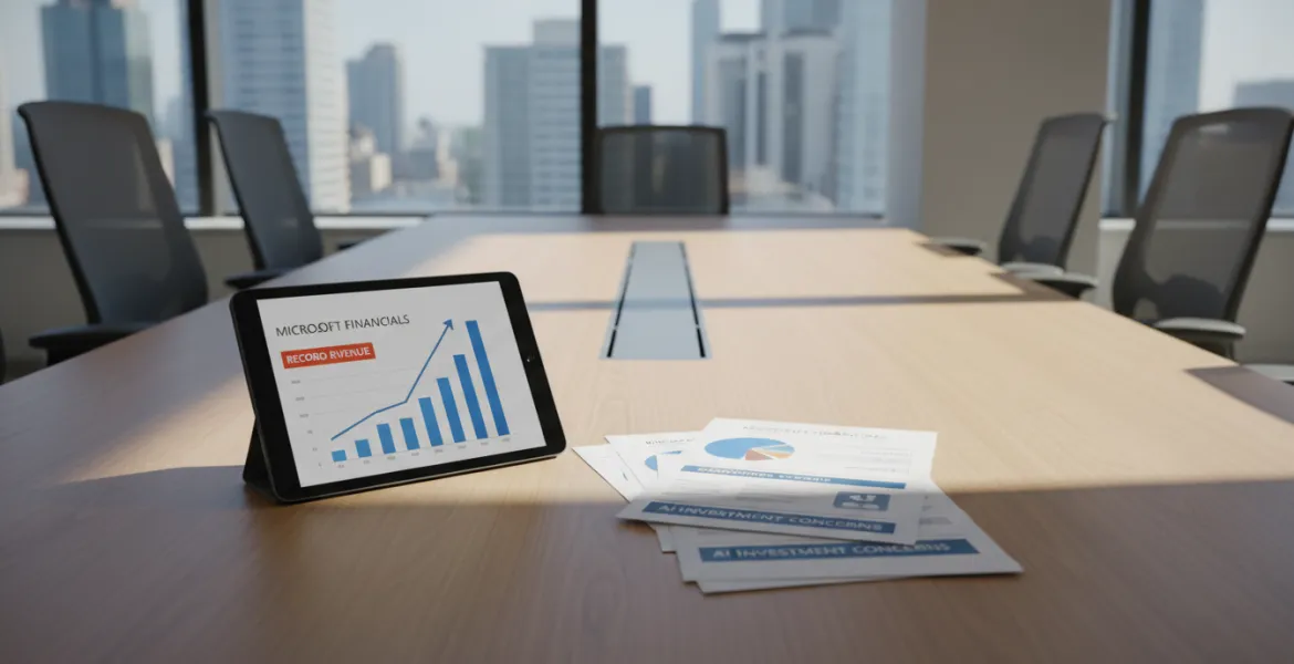 Microsoft sfida il mercato con ricavi record ma l'ombra dei costi IA preoccupa gli investitori