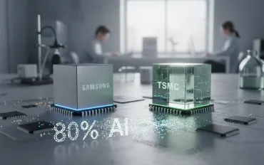 Samsung sfida TSMC: resa dell'80% per i chip a 4nm e boom dell'intelligenza artificiale