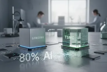 Samsung sfida TSMC: resa dell'80% per i chip a 4nm e boom dell'intelligenza artificiale