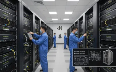 Nvidia B300 in Cina: il prezzo dei server vola a un milione di dollari per aggirare i veti USA