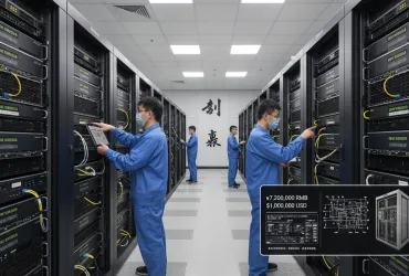 Nvidia B300 in Cina: il prezzo dei server vola a un milione di dollari per aggirare i veti USA