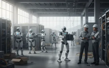 SoftBank sfida il futuro con Roze AI: robot autonomi per costruire i nuovi data center mondiali