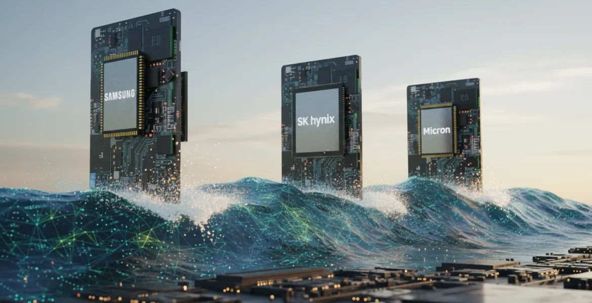 L'impero delle memorie: Samsung, SK hynix e Micron cavalcano il boom dell'IA