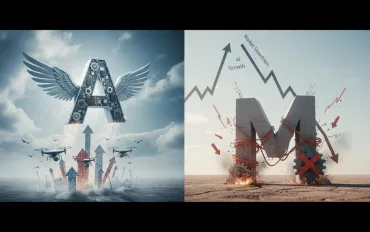 Alphabet vola e Meta frena: la corsa all'IA divide il mercato azionario