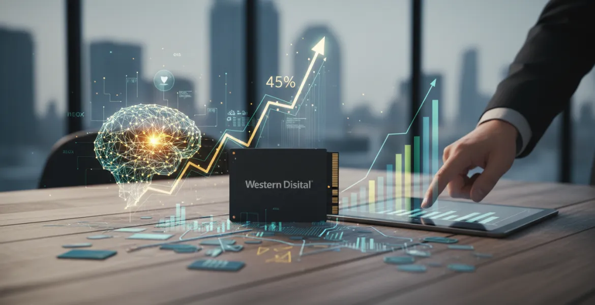 Western Digital: il boom dell'Intelligenza Artificiale spinge i ricavi al +45%