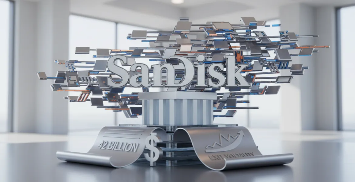 Sandisk e la rivoluzione delle memorie: Contratti record da 42 miliardi e l'addio alla volatilità dei prezzi
