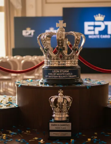 Leon Sturm Re di Monte Carlo: Trionfo nel Mystery Bounty EPT, Enrico Camosci è Terzo