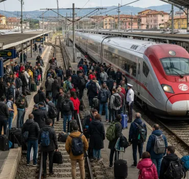 Alta velocità Roma-Napoli nel Caos: Guasto ad anagni blocca i treni