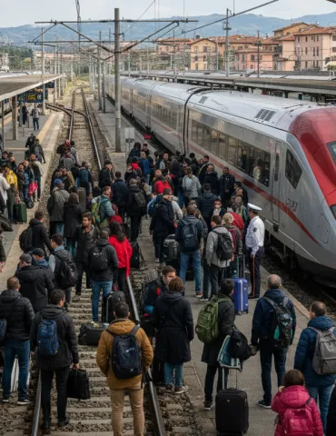 Alta velocità Roma-Napoli nel Caos: Guasto ad anagni blocca i treni