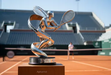 Madrid Open 2026: il nuovo trofeo 'Aphormé' è un omaggio al genio di Carlos Alcaraz