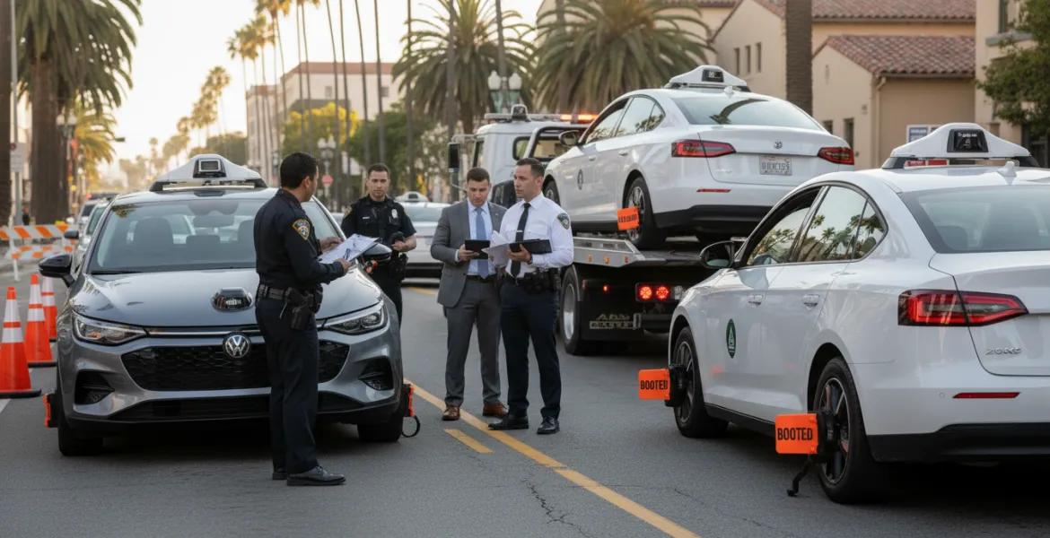 California, stretta sui robotaxi: multe ai produttori per le violazioni del software