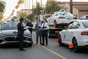 California, stretta sui robotaxi: multe ai produttori per le violazioni del software