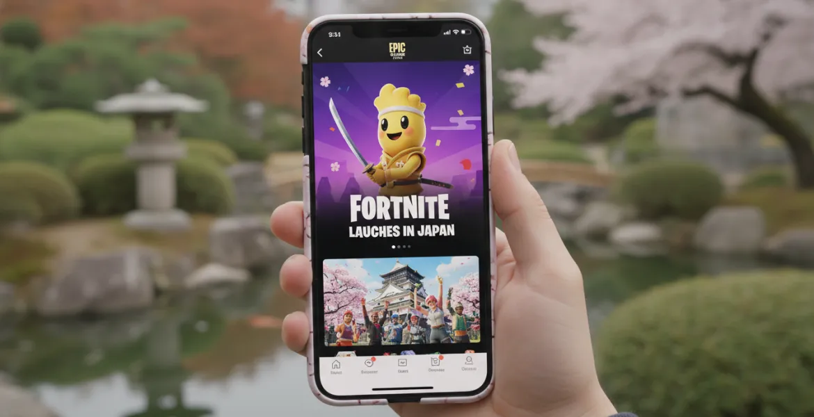 Epic Games Store su iPhone: Fortnite sbarca ufficialmente in Giappone