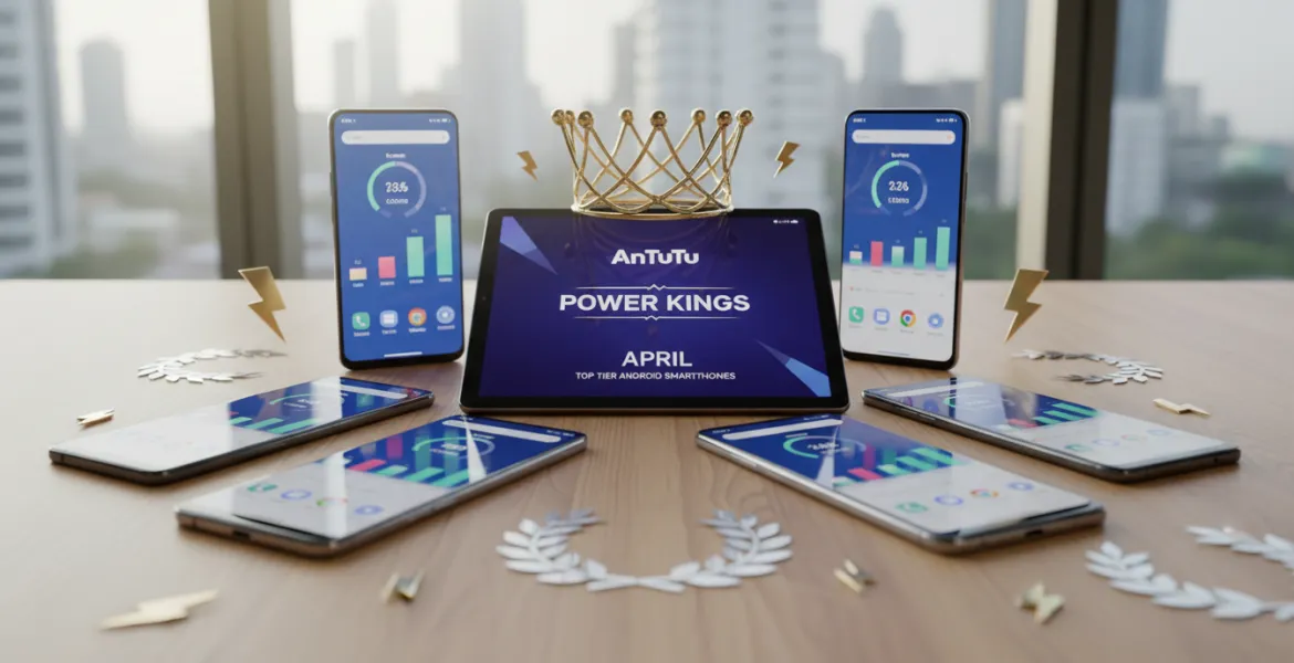 AnTuTu incorona i re della potenza: ecco i migliori smartphone Android di aprile