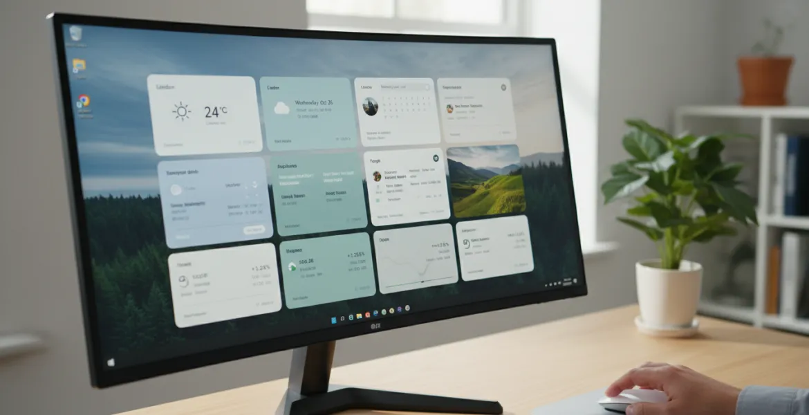Windows 11 dice addio al caos: i Widget diventano finalmente puliti e personalizzabili