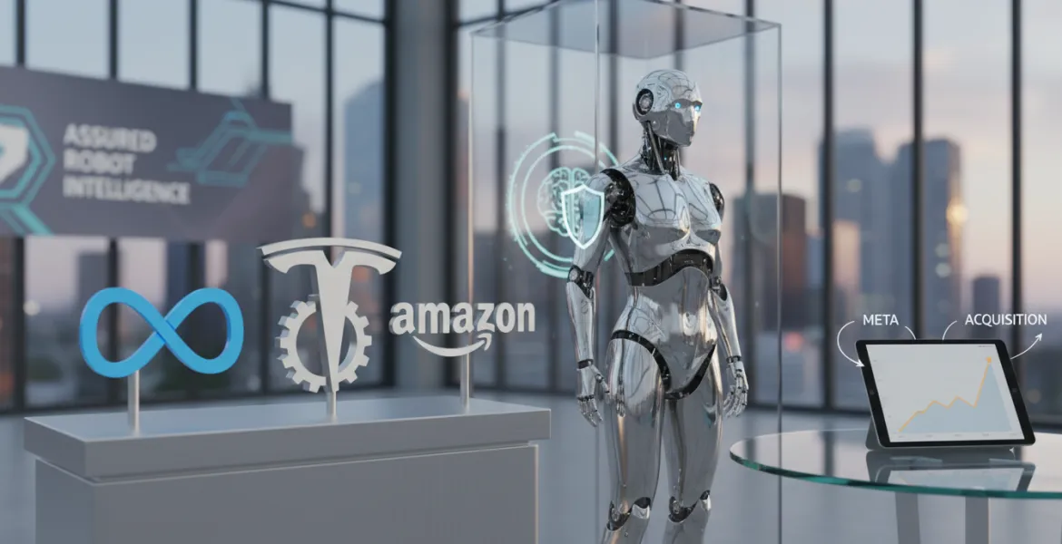 Meta sfida Tesla e Amazon: acquisita Assured Robot Intelligence per il futuro dei robot umanoidi