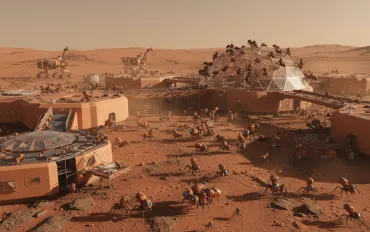 RAnts: Gli Sciami di Robot-Formica che edificheranno le colonie su Marte