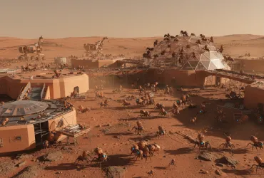 RAnts: Gli Sciami di Robot-Formica che edificheranno le colonie su Marte