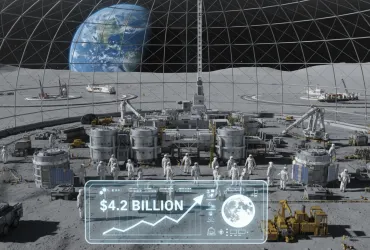 NASA: 4,2 miliardi di dollari per trasformare la Luna in un polo economico