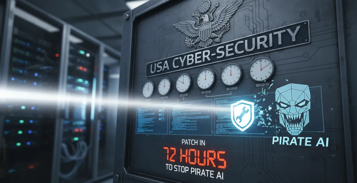 Cyber-sicurezza USA: Patch in 72 ore per Fermare l'IA dei Pirati