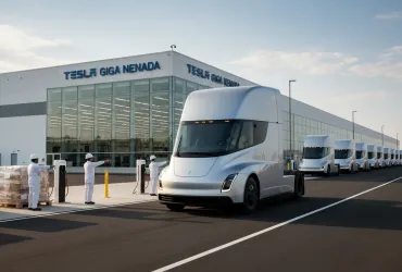 Tesla Semi: Al via la produzione in serie del camion che rivoluziona la logistica