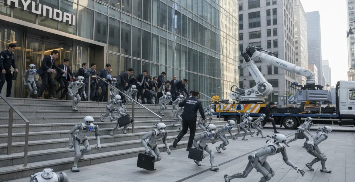 Boston Dynamics, fuga di massa dei vertici: Hyundai spinge per la produzione industriale