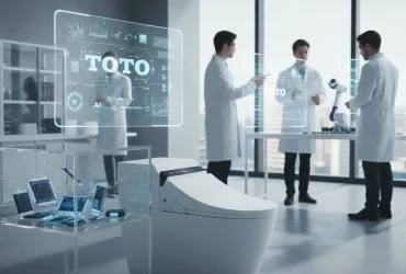 Dagli smart-toilet ai microchip: il boom record di Toto grazie all'Intelligenza Artificiale