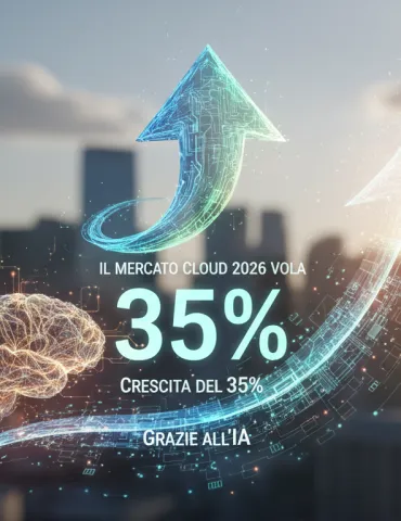 Il Mercato Cloud 2026 Vola: Crescita del 35% grazie all'IA