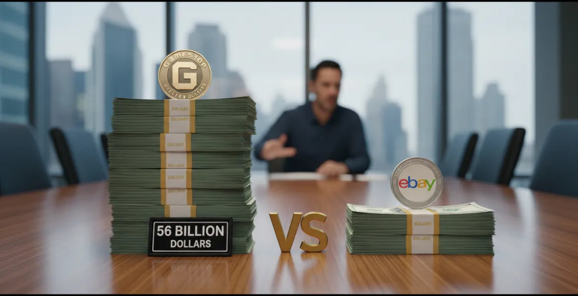 GameStop lancia la sfida a eBay: Ryan Cohen mette sul piatto 56 miliardi di dollari