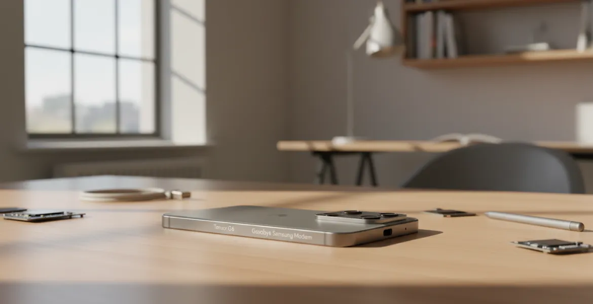 Google Pixel 11: Colpo di scena con Tensor G6 e addio ai Modem Samsung