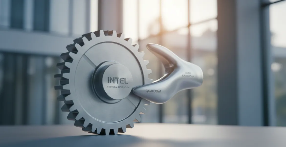 Intel cambia marcia: Alex Katouzian da Qualcomm guiderà la rivoluzione dell'IA fisica