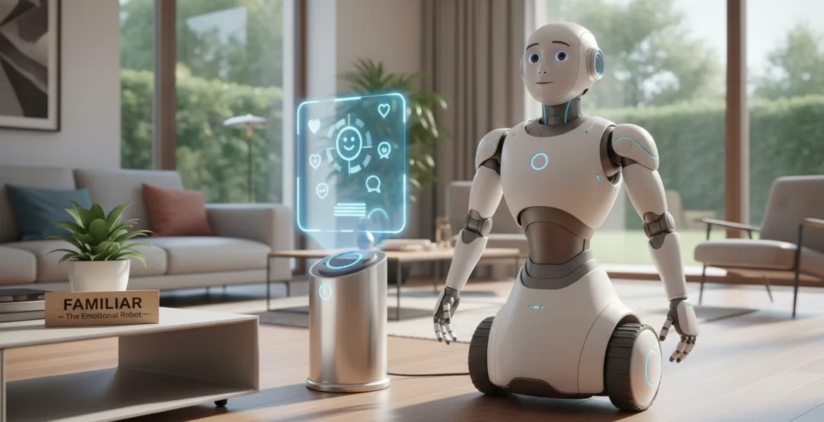 Oltre il Roomba: Colin Angle presenta Familiar, il robot che prova emozioni