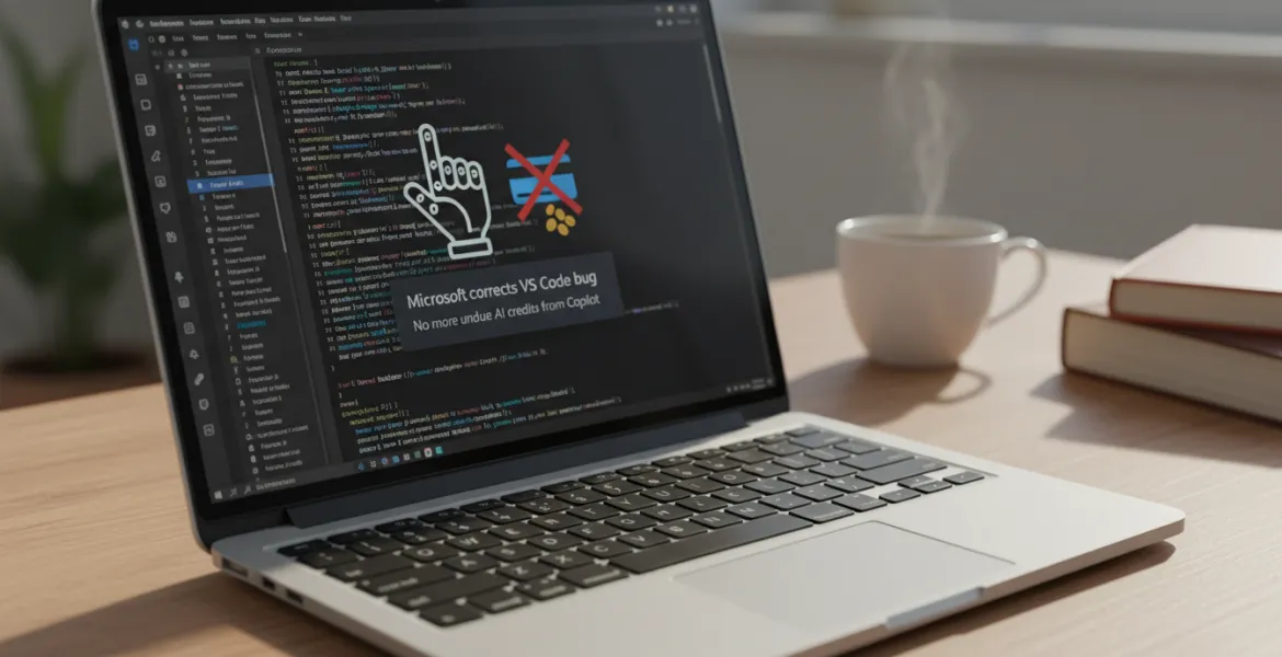 Microsoft corregge il bug di VS Code: basta crediti non dovuti all'intelligenza artificiale Copilot