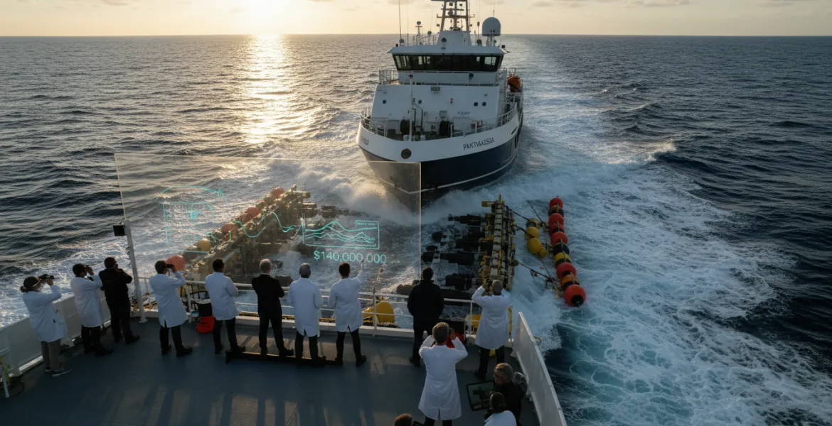 L'IA scopre l'energia delle onde: Panthalassa raccoglie 140 milioni di dollari