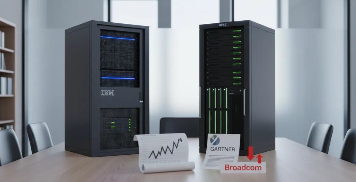 IBM Mainframe vs VMware: la mossa a sorpresa di Gartner contro i rincari di Broadcom