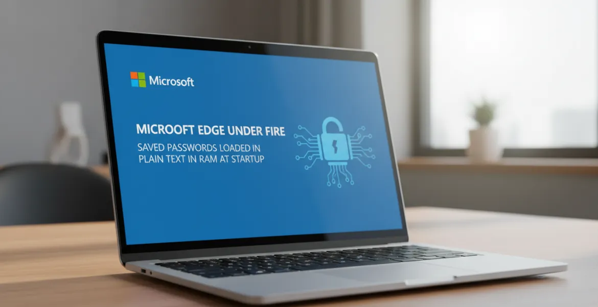 Microsoft Edge sotto accusa: le password salvate caricate in chiaro nella memoria RAM all'avvio