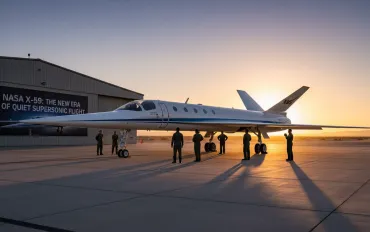 NASA X-59: la nuova era del volo supersonico silenzioso è ufficialmente iniziata