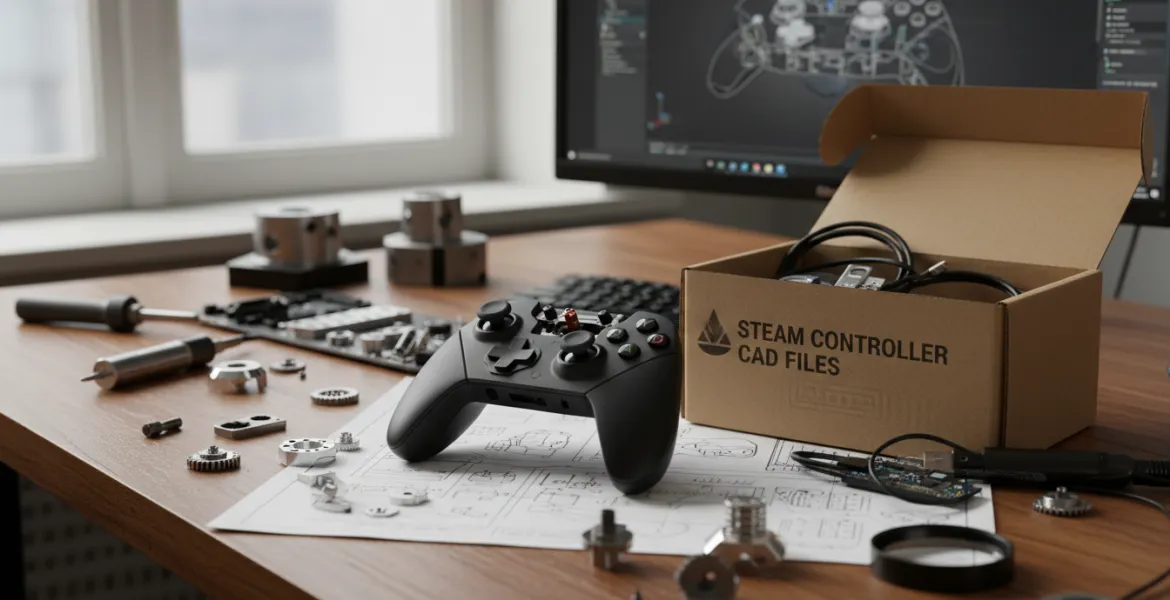 Valve apre le porte al modding: ecco i file CAD del nuovo Steam Controller