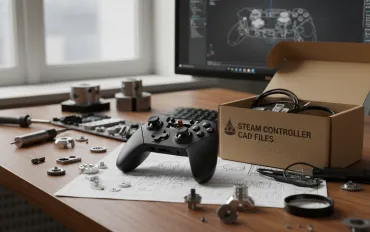Valve apre le porte al modding: ecco i file CAD del nuovo Steam Controller