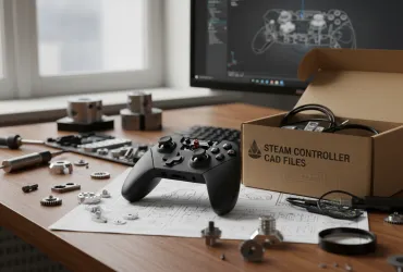 Valve apre le porte al modding: ecco i file CAD del nuovo Steam Controller