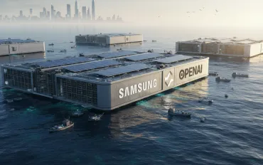 Samsung e OpenAI lanciano i Data Center galleggianti per l'IA