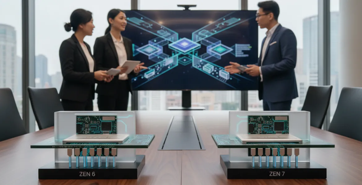 AMD sfida il futuro dei Data Center: ecco i piani per le architetture Zen 6 e Zen 7