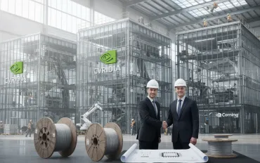 Nvidia e Corning rivoluzionano l'AI: tre nuove fabbriche e un investimento miliardario per la fibra ottica
