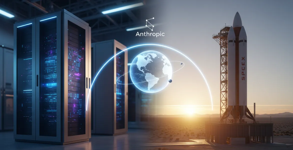 Anthropic e SpaceX: L'Alleanza per l'IA tra terra e spazio