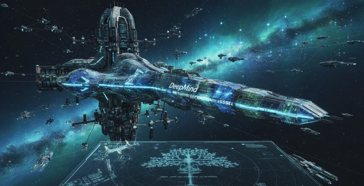 L'intelligenza artificiale di Google DeepMind conquista lo spazio profondo di EVE Online