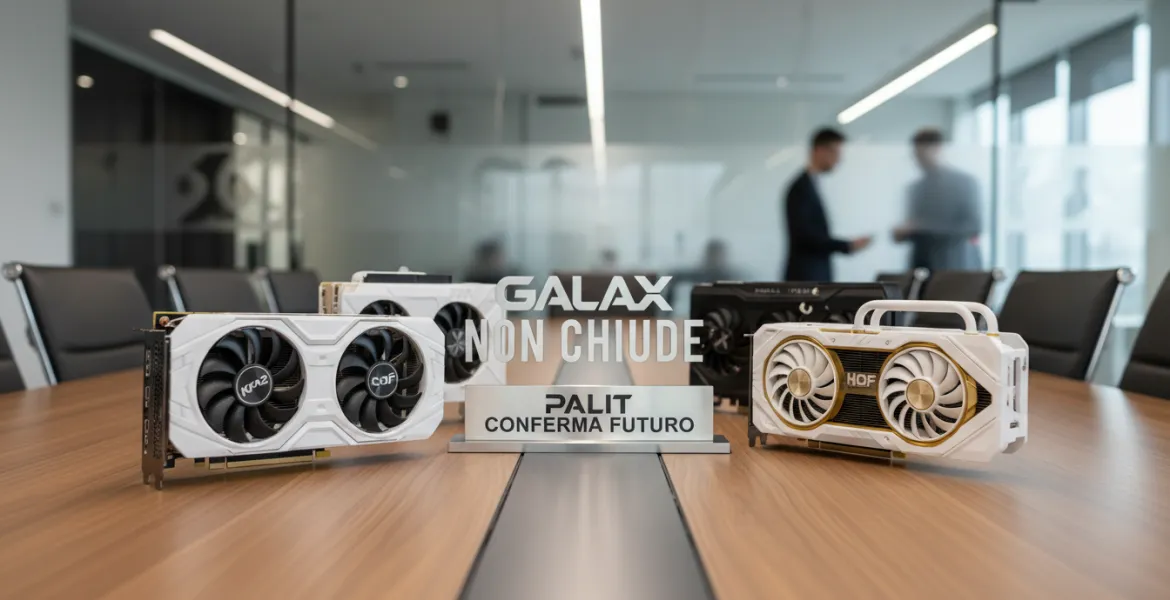 Galax non chiude: Palit conferma il futuro dei brand KFA2 e HOF