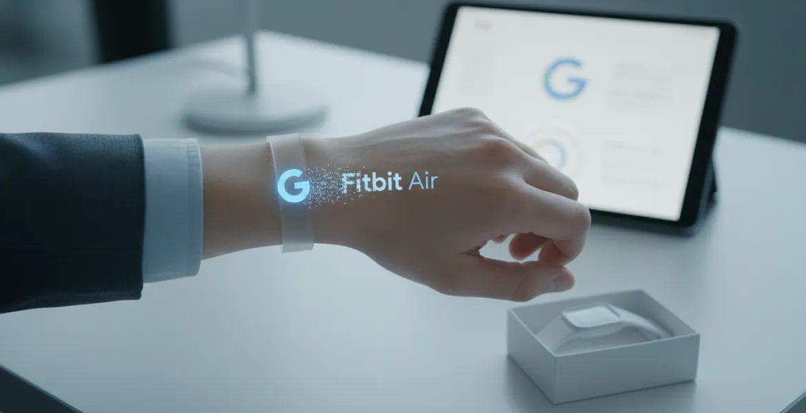 La rivoluzione Google Health: Fitbit scompare e arriva il nuovo tracker invisibile Fitbit Air