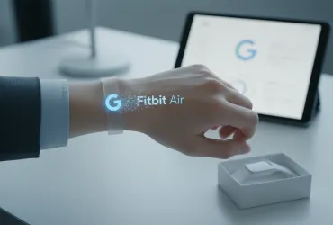 La rivoluzione Google Health: Fitbit scompare e arriva il nuovo tracker invisibile Fitbit Air