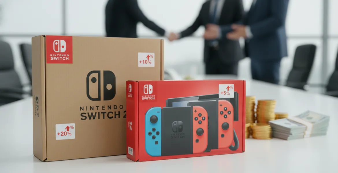 Nintendo cede agli investitori: rincari per Switch 2 e modelli originali