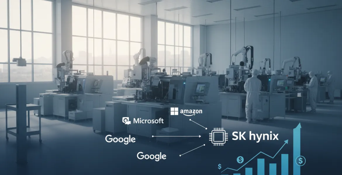 La Corsa all'IA Spinge i Big Tech a finanziare le fabbriche di SK hynix: Una svolta nel mercato dei semiconduttori